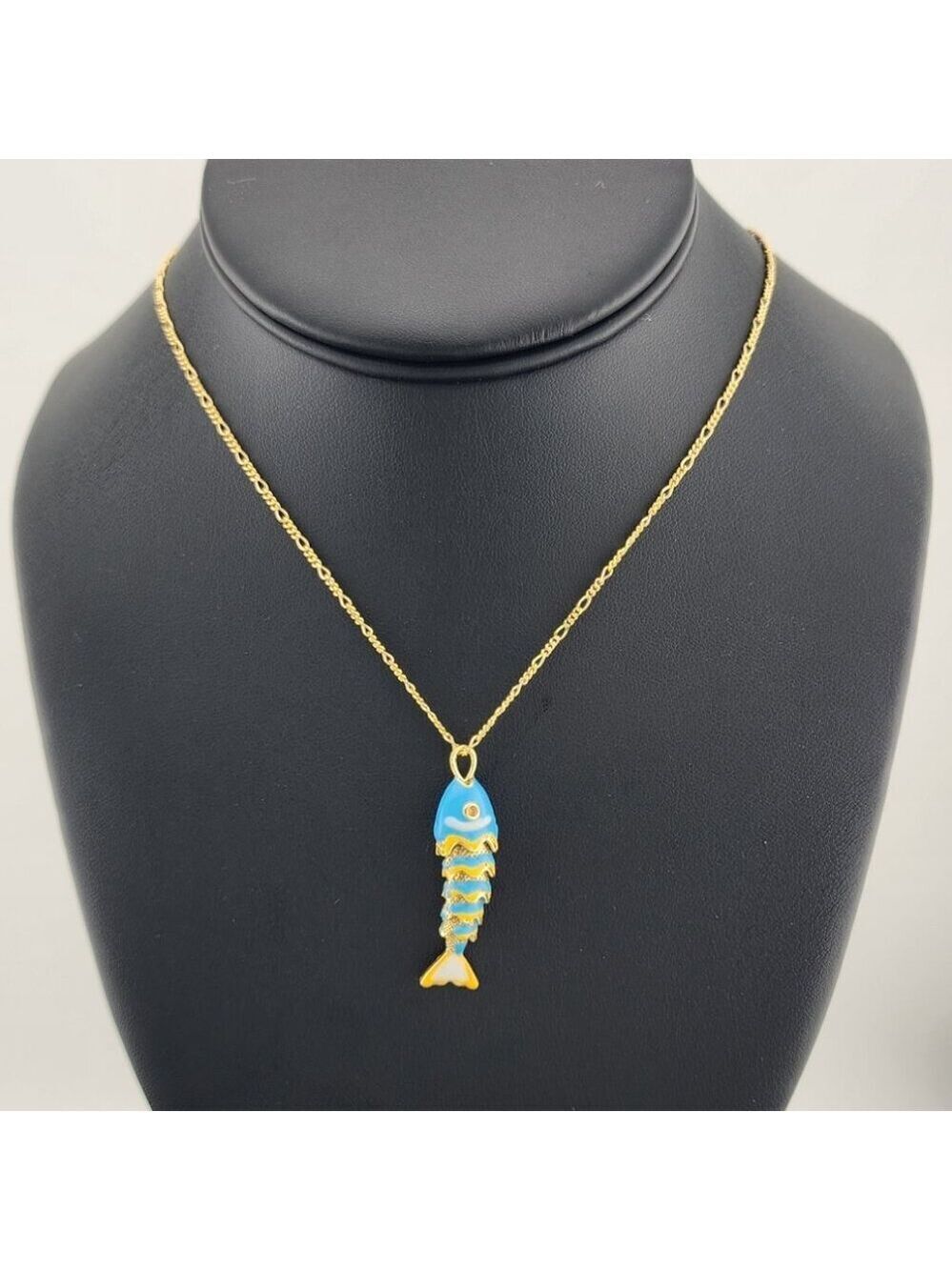 Catch of the Day: Blue Fish Necklace – Brand New